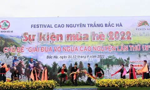 Lào Cai : Khai hội Festival Cao nguyên trắng Bắc Hà mùa hè năm 2022