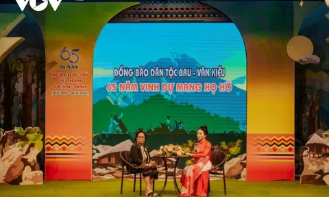 Quảng Bình: Giao lưu “Đồng bào Bru - Vân Kiều 65 năm vinh dự mang họ Hồ của Bác”