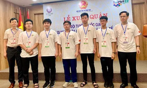 Việt Nam giành 5 huy chương tại Olympic Vật lí Quốc tế 2022