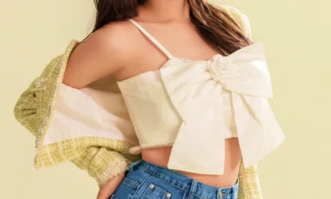 Á hậu Trương Mỹ Nhân gặp khó khi đóng phim vì "chân quá dài"