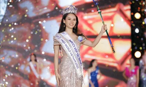 Người đẹp Huỳnh Nguyễn Mai Phương đăng quang Hoa hậu Thế giới Việt Nam 2022