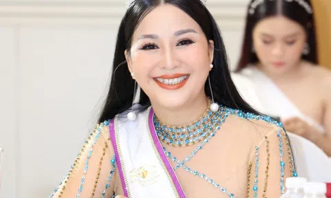 Á hậu Phạm Nguyễn Thị Hoàng Hoa ngồi ghế cố vấn cuộc thi HHTHVN 2022