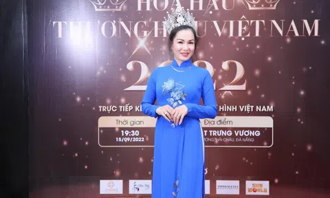 Hoa hậu Võ Thị Ngọc Giàu ngồi ghế Ban cố vấn Hoa hậu Thương hiệu Việt Nam 2022