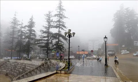 Ngày 13/1: Miền núi Bắc Bộ rét đậm rét hại, có thể gây băng giá và sương muối