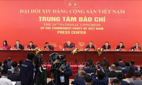 Tổng Bí thư Tô Lâm chủ trì họp báo quốc tế công bố kết quả Đại hội XIV của Đảng
