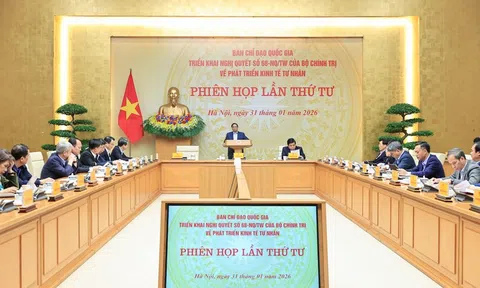 Phiên họp lần thứ 4 của Chính phủ chỉ đạo về phát triển kinh tế tư nhân