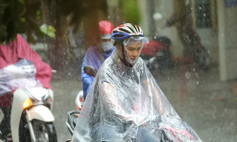 Ngày 23/4: Không khí lạnh tràn xuống, Bắc Bộ mưa dông diện rộng