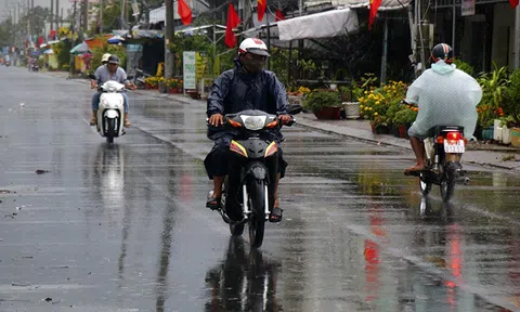 Ngày 28/4: Không khí lạnh tràn xuống, Bắc Bộ mưa dông diện rộng