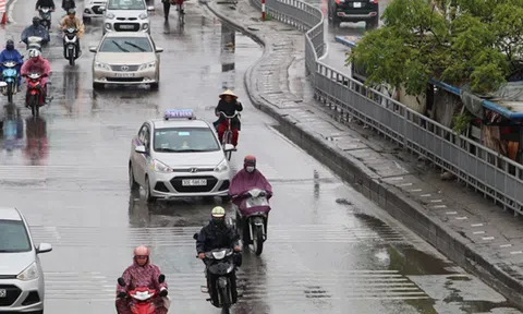 Ngày 3/5: Không khí lạnh tràn xuống, Bắc Bộ mưa dông diện rộng