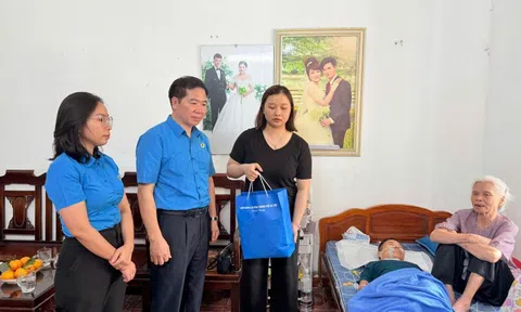 Công đoàn Hà Nội chăm lo công nhân bị tai nạn lao động