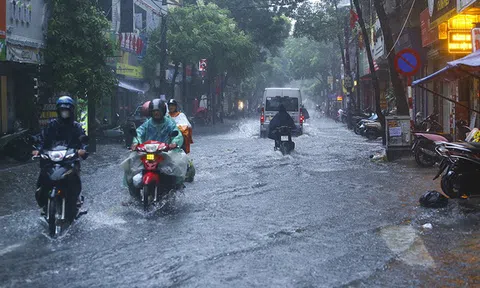 Ngày 6/8: Bắc Bộ và Bắc Trung Bộ mưa lớn, có nơi trên 180mm