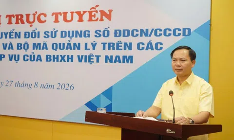 Chuyển đổi sử dụng số căn cước công dân thay thế mã số BHXH từ 1/9