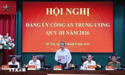 Tổng Bí thư, Chủ tịch nước Tô Lâm dự Hội nghị Đảng ủy Công an Trung ương