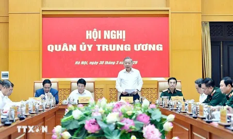 Tổng Bí thư, Chủ tịch nước Tô Lâm chủ trì Hội nghị Quân ủy Trung ương lần thứ Ba