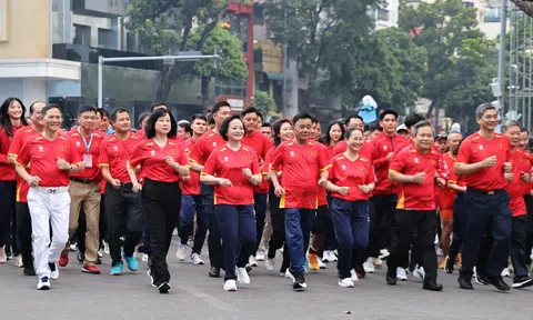 Toàn dân luyện tập thể thao vì sức khỏe nhân dân, vì một Việt Nam khỏe mạnh và cường thịnh