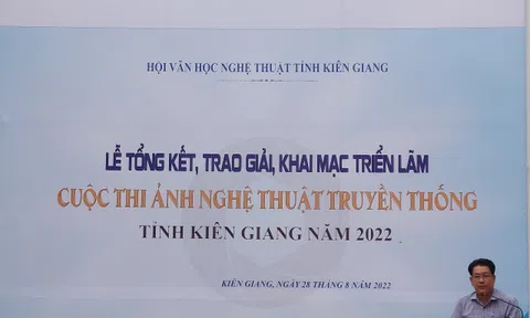 Kiên Giang: Trao giải Cuộc thi ảnh nghệ thuật truyền thống