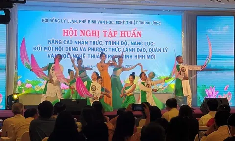 Nâng cao nhận thức, trình độ, phương thức lãnh đạo, quản lý văn học, nghệ thuật trong tình hình mới