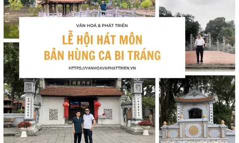 Hà Nội: Lễ hội Hát Môn bản hùng ca bi tráng