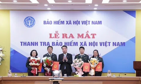 BHXH Việt Nam tổ chức Lễ ra mắt Thanh tra BHXH Việt Nam