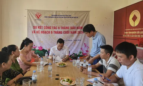 Trung tâm Nghiên cứu Lịch sử và Bảo tồn di sản Văn hóa Quốc gia sơ kết 6 tháng đầu năm 2024