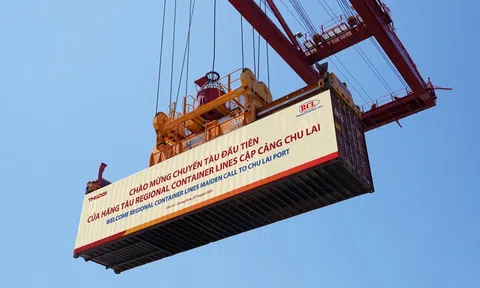 Cảng Chu Lai hợp tác với hãng tàu RCL, mở thêm các tuyến hàng hải mới