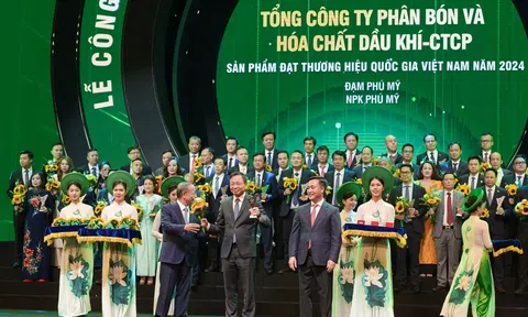 Đạm Phú Mỹ và NPK Phú Mỹ tiếp tục được công nhận là “Thương hiệu Quốc gia”