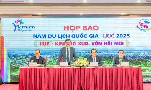 Năm Du lịch quốc gia 2025: "Huế - Kinh đô xưa, vận hội mới"