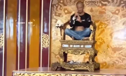 UBND TP. Huế Thông tin về vụ việc ngai vàng Triều Nguyễn bị người đàn ông xâm hại