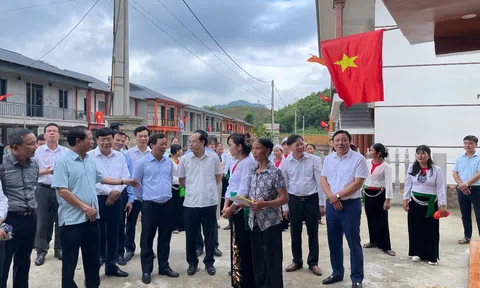 Khánh thành khu tái định cư xóm Nhàng: An cư giữa đại ngàn Kim Thượng