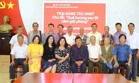 Khai mạc Trại sáng tác Văn học - Nghệ thuật năm 2025 tại thành phố Bảo Lộc
