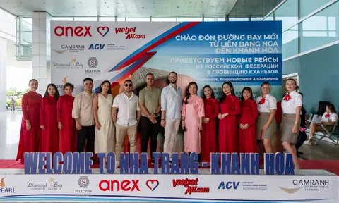 Chuyến bay đầu tiên từ Vladivostok đến Cam Ranh: Khởi động mùa du lịch hè sôi động 2025