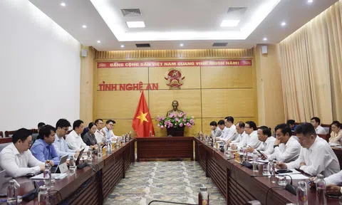 Nghệ An làm việc với Tập đoàn SK (Hàn Quốc) về Dự án Nhà máy Nhiệt điện LNG Quỳnh Lập