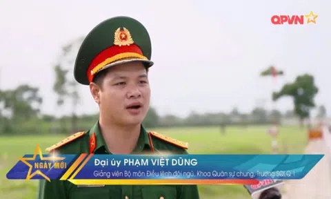 Trường Sĩ quan Lục quân 1 quyết tâm hoàn thành xuất sắc nhiệm vụ kỷ niệm 80 năm Cách mạng Tháng Tám và Quốc khánh 2/9