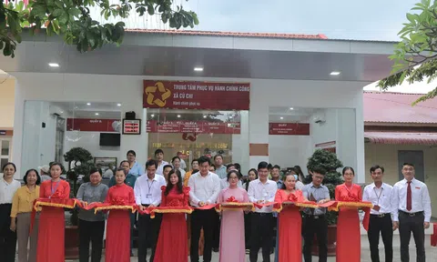 Khánh thành Trung tâm Phục vụ Hành chính công xã Củ Chi, TP.HCM: Bước tiến mới trong xây dựng chính quyền phục vụ