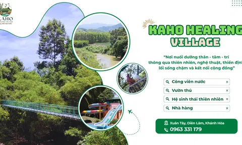 Kaho Healing Village: Bước đột phá từ Nhân Tâm đến biểu tượng nghỉ dưỡng sinh thái quốc tế