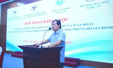 Hội thảo khoa học về chăn nuôi an toàn sinh học và tuần hoàn tại Nghệ An