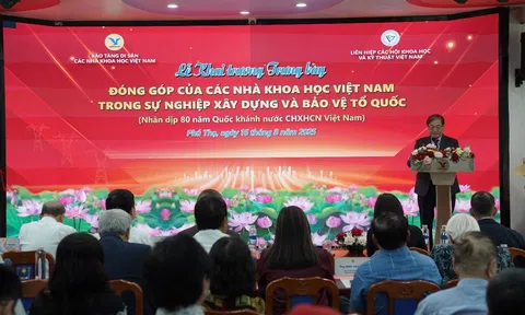 Khai trương Trưng bày “Đóng góp của các nhà khoa học Việt Nam trong sự nghiệp xây dựng và bảo vệ Tổ quốc”