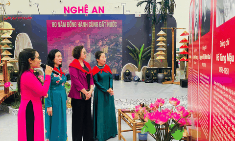 Nghệ An tại Triển lãm Thành tựu đất nước: Hành trình văn hóa trong 80 năm Độc lập - Tự do - Hạnh phúc