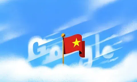 Google thay giao diện chào mừng Quốc khánh Việt Nam