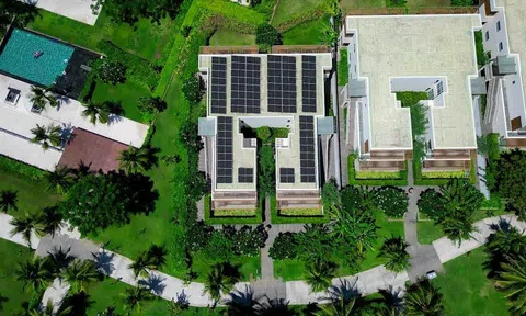 Dự án năng lượng mặt trời của Alma Resort sắp hoàn thành
