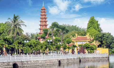 Chùa Trấn Quốc - Dáng cổ tự nghìn năm giữa lòng Hà Nội