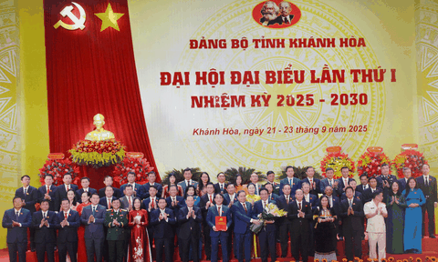 Khánh Hòa khai mạc Đại hội Đảng bộ lần thứ I, nhiệm kỳ 2025 - 2030