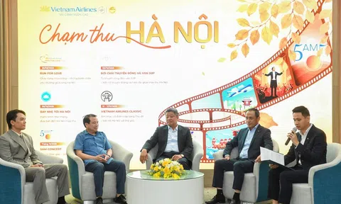 "Chạm thu Hà Nội" - Hành trình cảm xúc cùng Vietnam Airlines