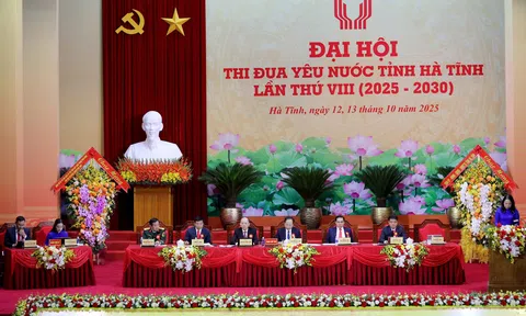 Hà Tĩnh khai mạc Đại hội Thi đua yêu nước lần thứ VIII: Lan tỏa tinh thần yêu nước, khát vọng phát triển