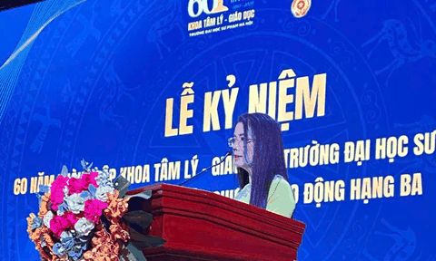 Khoa Tâm lý Giáo dục, Trường Đại học Sư phạm Hà Nội đón nhận Huân chương Lao động hạng Ba