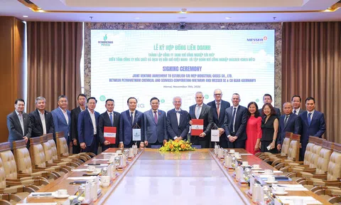Khởi động liên doanh khí công nghiệp Cái Mép giữa PVChem và Messer