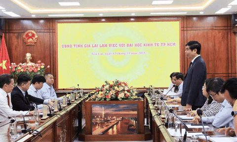 Gia Lai ký kết thỏa thuận hợp tác với Đại học Kinh tế TP. Hồ Chí Minh: Tăng cường phát triển nguồn nhân lực và đổi mới sáng tạo