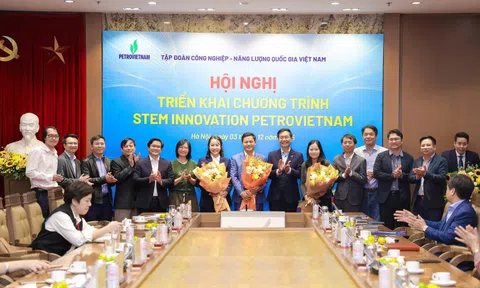 Phát triển nhân lực khoa học - công nghệ  từ chương trình STEM Innovation Petrovietnam 100 phòng