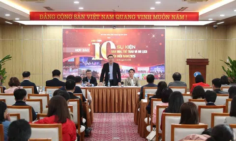 Bình chọn 10 sự kiện Văn hoá, Thể thao và Du lịch tiêu biểu năm 2025