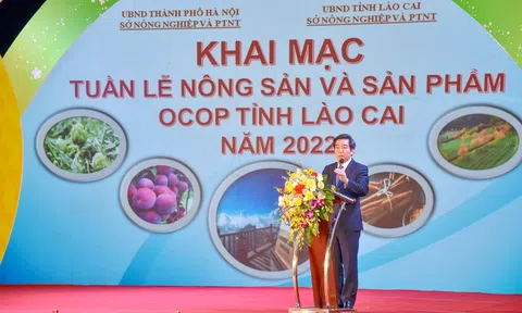 Khai mạc sự kiện giới thiệu sản phẩm OCOP gắn với văn hóa các tỉnh Miền Trung - Tây Nguyên năm 2022